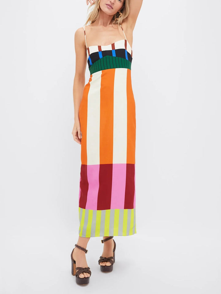 Martha Stripe Midi – Riviera Edition - Serena Studio