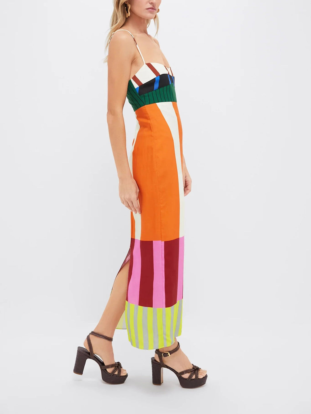 Martha Stripe Midi – Riviera Edition - Serena Studio