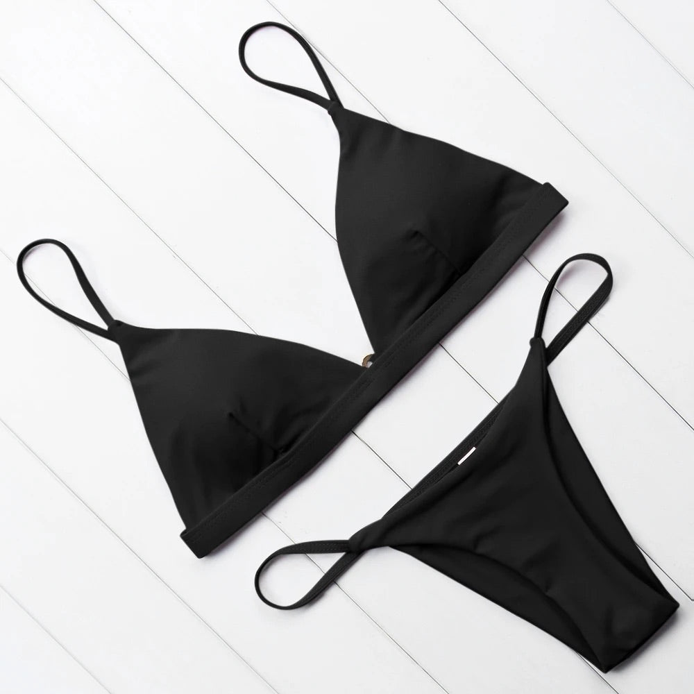 String Bra And Bottom
