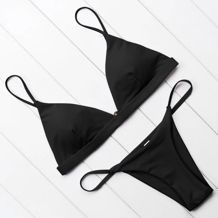 String Bra And Bottom