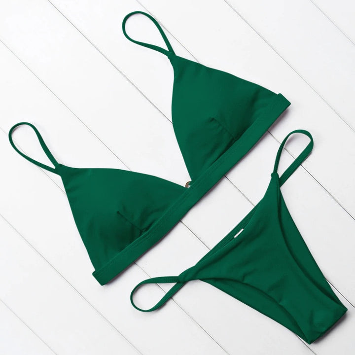 String Bra And Bottom